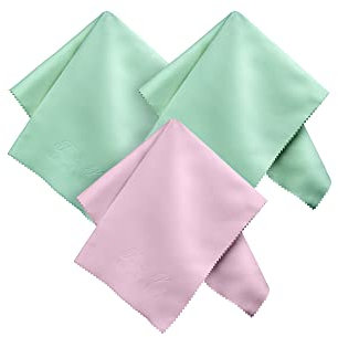 3 XXL Brillenputztücher - saugstarke Mikrofasertücher - 3er Pack 30 x 40 cm