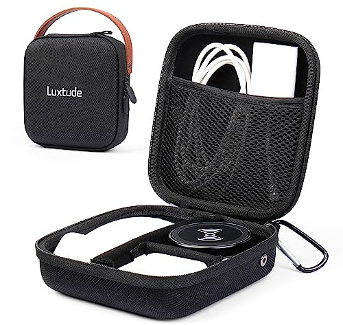 Luxtude Kabel Organizer Tasche, Hartschale Kabeltasche Klein, Kabel Organizer Reise, Hardcase Elektronik Klein for Ladekabel/Ladegerät/Powerbank/Festplattentasche