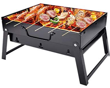Fristående Grillgrillar Bärbar BBQ Vikbar Kolgrill Minigrillar