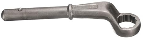 sourcing map Llave de mango tubular de extremo de caja de 1-1/4 pulgadas CR-V de 12 puntos de compensación de un solo extremo llave Torx de cuello alto para apretar quitar tornillos y sujetadores,