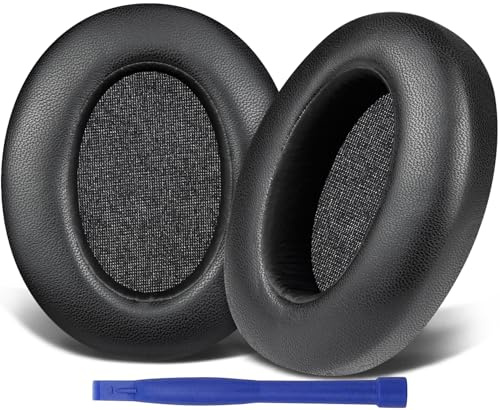 SOULWIT Lammfell Ersatz Ohrpolster für Sony WH-XB910 XB910N Extra Bass Noise Cancelling Kopfhörer, für Sony WHXB910N Wireless Headset, Ersatzpolster Polster mit Geräuschisolierung Schaumstoff