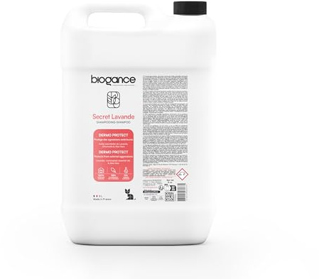 Shampooing dermo-Protecteur pour Chat Secret Lavande Biogance 5L