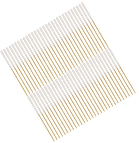 LOLIPPYY Cotton Fioc Lunghi Usa e Getta in Cotone 100% Set da 60 Pezzi per Pulizia Orecchie e Trucco Bastoncini Spessi Accessori per Donna Adatti All’Uso Quotidiano