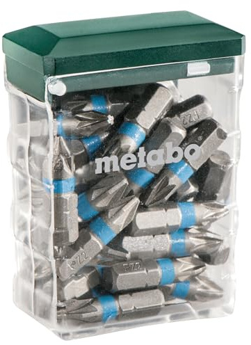 Metabo Bit-Box PZ 2, SP – 626711000 – Für präzise Schraubarbeiten – 25-teilig