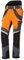 PSS X-Treme Air Schnittschutzhose orange/grau, die Sportliche, Größe 27 untersetzt