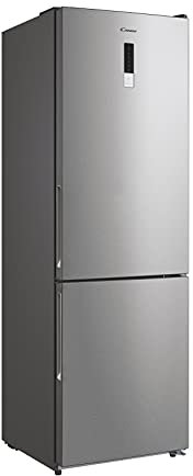Candy CVBN 6184XBF/S1, Frigorifico combi, No Frost, 302l, Control electrónico en la puerta, Iluminación led, Enfriamiento Rápido, Puertas reversibles, 41dba, Clase E, Inox