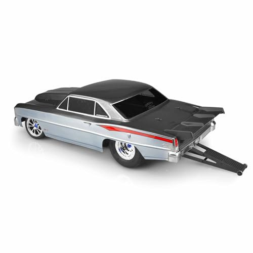 J Concepts Inc. 1966 Chevy II Nova - 1-Piece Clear Body JCO0398 Car/Truck Bodies Wings & Decals