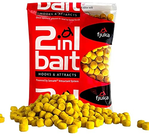 Fjuka 2in1 FatBoys - 10mm Hook Bait. The soft feed pellet & attractant