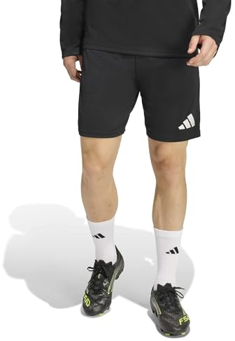 adidas Men's Entrada26 Training Shorts, Black/White, XL
