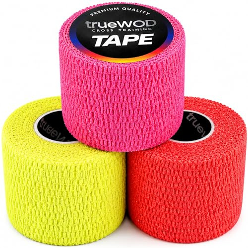 trueWOD Tape Crossfit Adhesivo Cinta Dedos Esparadrapo Deportivo Hook Grip
