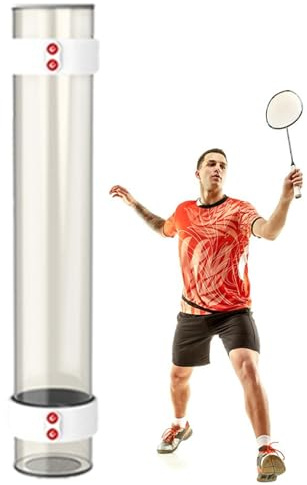 Generisch Tubo di conservazione per, Tubo per volani, palloni da Badminton, Contenitore per palloni da Badminton, Adatto per Principianti, per parchi, palestre, Cortili e da Badminton