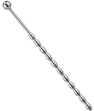 Penis Plug Edelstahl Harnröhren Plug, Erotik Spielzeug Für Männer Urethral Dilatoren, Lange Katheter Penis Plug Stretching Beaded Schaf (6mm)