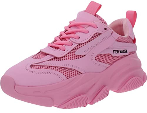 Steve Madden Possession, Scarpe da Ginnastica Donna, Rosa Acceso, 39 EU
