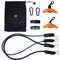 Angles90 Dynamische Fitness Griffe - Befestigbar an Klimmzugstangen - Für Latzug Maschinen & Rudergeräten - Ideal für Kabelzug & Kraftmaschinen - Zughilfen Krafttraining - Resistance Bands Set