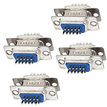 A ABSOPRO Hane till hona DB15 15-Pin 3-fil VGA-adapterkabel (Set 8)