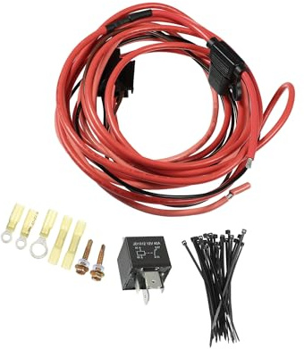 INFINAUTO 1 Set Universal Electric Fuel Pump Relay Kit for 12V DC System Stylish Design