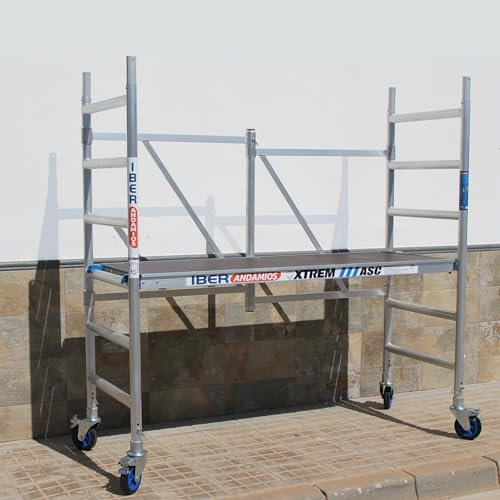 IBERANDAMIOS Andamio plegable XTREM 75x190x3 metros altura de trabajo