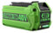 6Ah Li-Ionen-Ersatzakku – kompatibel mit GreenWorks G-MAX 40V 29462 29472 – for Rasenmäher-Elektrowerkzeuge 20302 20672 20202 20322 und Elektrowerkzeuge(1pcs)