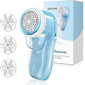 Rasoir Anti Bouloche Électrique Anti Bouloche Vêtement Puissant et Efficace, USB Rechargeable Rasoir Bouloche avec 2 Lames Remplaçables, Enlever Peluche Vêtement pour Meubles, Tapis
