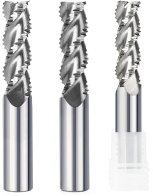 Fresa de desbaste, 1 pieza, 4 flautas, 6-20mm, brocas de fresado CNC, broca enrutadora for herramientas de mecanizado de baja velocidad de Metal y acero al aluminio(15xD16x32x92mm)