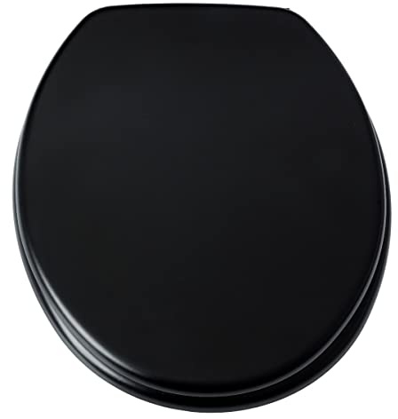 Blue Canyon Hampton MDF Toilet Seat, Black