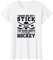 Eishockeyschläger Frauen Mädchen Hockey T-Shirt
