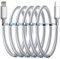 AICase Magnetic USB C to Lightning iPhone Cable Type C Super Organized Charging Magnetic Absorption Nano Data Cable Compatible iPhone 14/13/12/11/Mini/Pro/Max/X/XR/8/SE,iPad Air/Pro/Mini