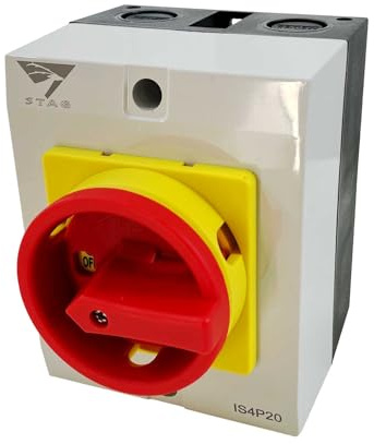 Is4p20 Coffret De Coupure De Proximité Tétrapolaire 4p 20a - étanche Ip65 - Sectionneur Cadenassable