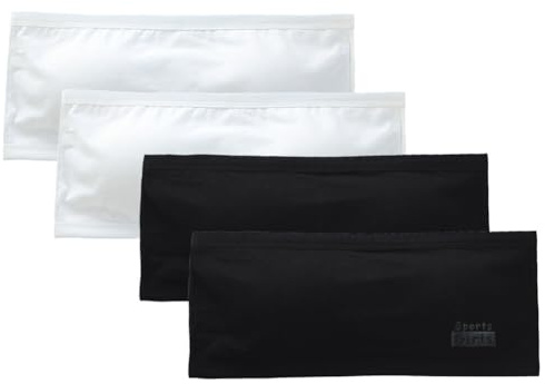 4 Piezas Sin Tirantes para Niña Bralette Bandeau BH, Sujetador Acolchado Deportivo de Algodón, Clásico Junior con Relleno Extraíble