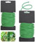2PCS Fil De Serrage pour Jardin, 3,5mmx20m Rouleau De Fil De Jardin, Vert Fil Metal Jardinage Métal Plastifié, Douce Fil d'attache De JardinagePour Plantes Grimpantes Arbustes Et Fleurs