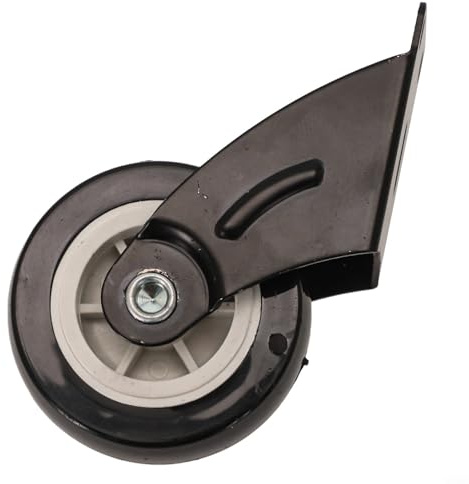 Violiica Door Droop Pulley for Wooden Gate, Gate Caster Wheel, Fence Adjustable Doors Supports Gate Wheel,for Metal Tube Swing Gate, for Cabinets,Tables, Silent,Rustproof (Black)