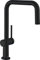 hansgrohe Küchenarmatur Talis M54 (Wasserhahn Küche, 360° schwenkbar, hoher Komfort-U-Auslauf 220mm, Standardanschlüsse) Schwarz