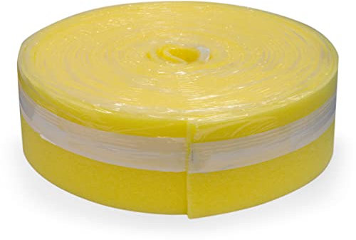 Thermopanel Premium 25m Self Adhesive - Underfloor Heating Edge or Perimeter Insulation Tape, for Screed Floor-Easy to Setup- insulate from Heat Loss -150mm x 8mm