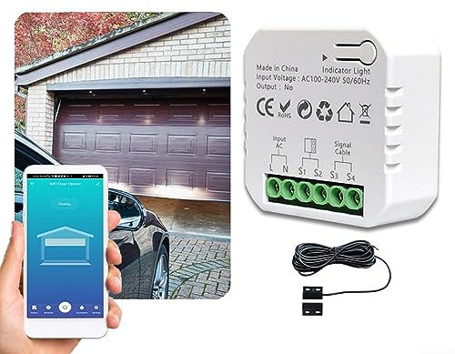 Ouvre-porte de garage intelligent, contrôleur d'ouverture de porte de garage intelligent TUYA ZIGBEE