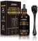 Dermaroller Haare Rossmarin Öl Haare Wachstum Set 0.25mm Microneedling Roller mit Haarserum für Haarwachstum Haarwuchsmittel Haarwachstum Beschleunigen Anti-Haarausfall