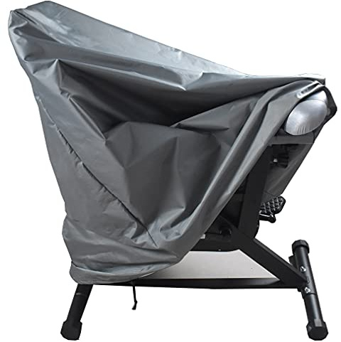 Mini Lustrous Exercise Bike Cover for Indoor Cycling & Home Gym Workout, Gray