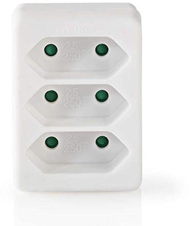 Nedis Steckdosen-Splitter, 3 Steckdosen
