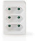 Nedis Steckdosen-Splitter, 3 Steckdosen