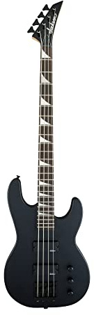 Jackson JS Series Concert Bass JS2, Satin Black, Amaranth Fingerboard