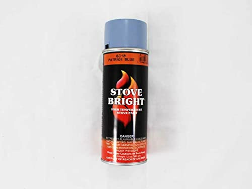 FORREST Hi-Temperature 1200 deg. Stove Bright Stove and Fireplace Paint (Patriot Blue)