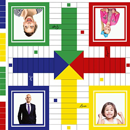 Parchis gigante personalizado| Divertido y económico|Juego gigante| Personalizable
