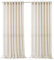 Elrene Home Fashions Carmen Sheer Extra breiter Vorhang für drinnen und draußen, 1 Paneel, 289,6 x 213,4 cm, elfenbeinfarben
