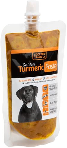 The Golden Paste Company Turmeric for Dogs Anti Inflammatory Cycles - 100g - Premium Natural Dog Supplements for Joint Care, Wellness & Digestion - Turmeric Coconut Oil, Apple Cider Vinegar & Piperine