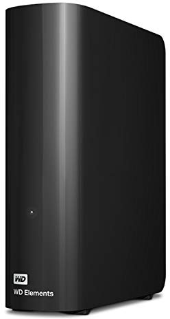 Western Digital 8TB Elements Desktop External Hard Drive, USB 3.0 external hard drive for plug-and-play storage - Western DigitalBWLG0080HBK-NESN, Black