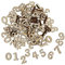 100Pcs Holz Zahlen Dichte Board Natürlich Kein Grat Sicher Bequem Tragbar Einzigartiges Design Holz Uhr Zahlen Home Party Wanddekoration