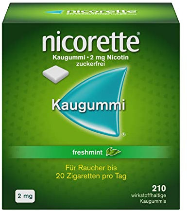 NICORETTE 2 mg freshmint Kaugummi 210 Stück
