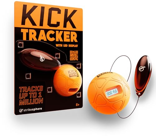 Smart Ball 1002 Tracker Keepie Uppie Compteur de Coups de Pied Orange Taille S
