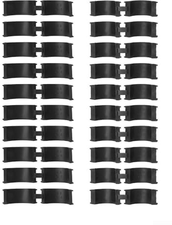 Guarnizione in gomma per manubrio della bicicletta, 20 distanziatori da 22,2 a 31,8 mm per accessori per bici, cuscinetti in gomma antiscivolo per montaggio luce specchio