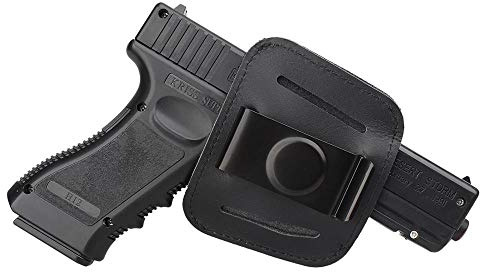 Gexgune Caccia Fondina Pistola Nera Fondina Clip Bag per G1ock 17 18 19 1911 Beretta 92 Pistola Tactical IWB OWB fondine in Pelle