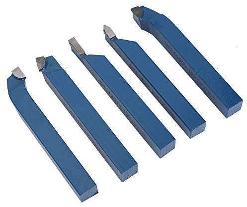 Herramienta de Torneado, Herramienta de Torno de Carburo Profesional, Punta Soldada para Tornos Generales Tornos Semiautomáticos(12 * 12 mm)